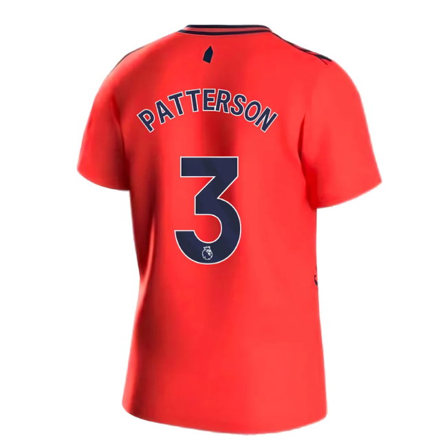 2023-2024 Everton Away Shirt (PATTERSON 3)-SoccerKits Hub | Buy Soccer Jerseys Online